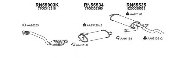 VENEPORTE 550361 Exhaust System